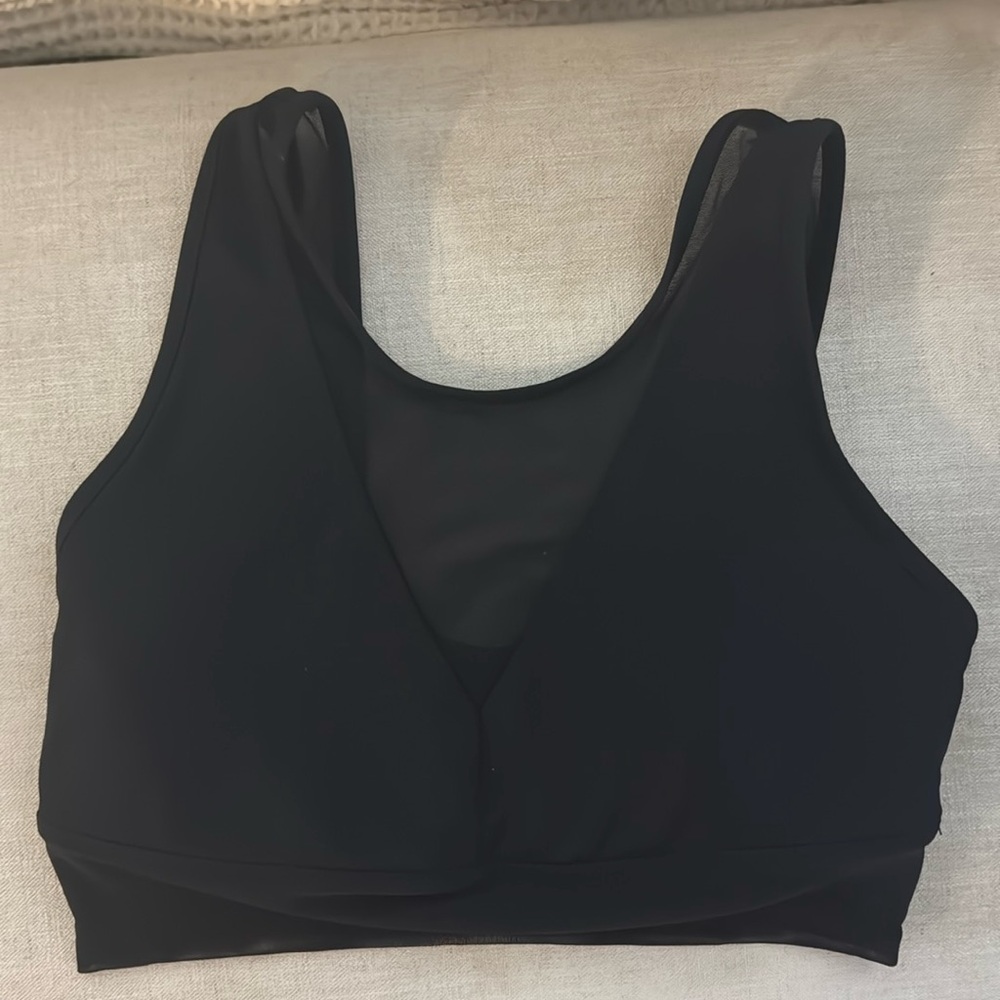Alo Black Bralette size small